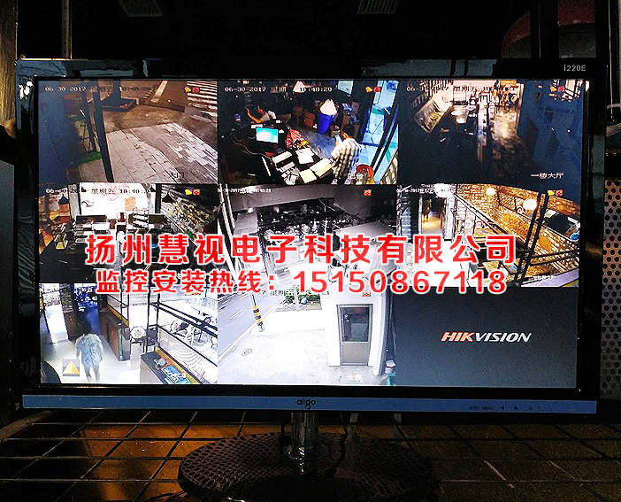 高郵湖西大魚駕到監控案例